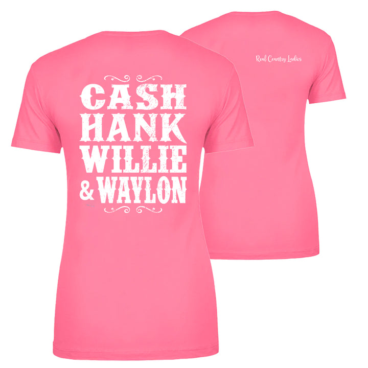 Cash Hank Willie Waylon Apparel