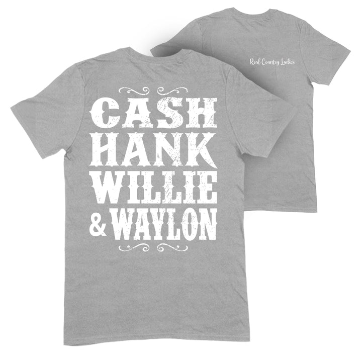 Cash Hank Willie Waylon Apparel