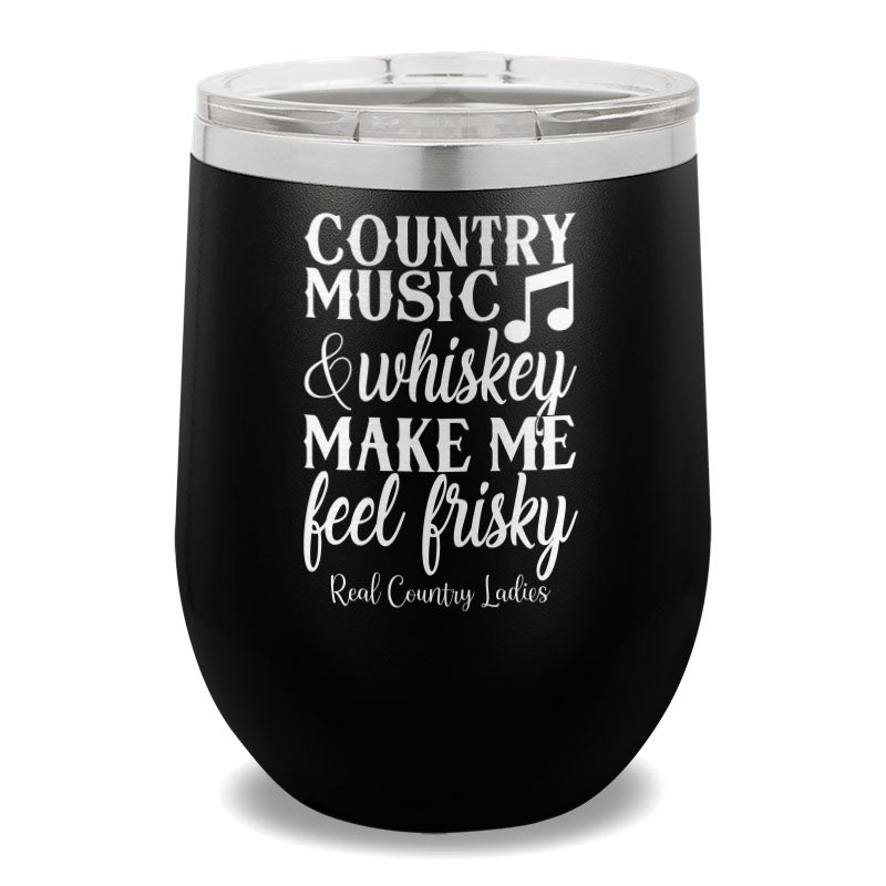 Country Music And Whiskey 12oz Stemless Wine Cup