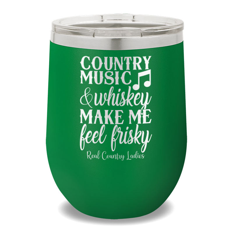 Country Music And Whiskey 12oz Stemless Wine Cup