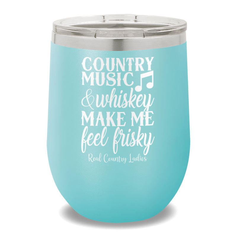 Country Music And Whiskey 12oz Stemless Wine Cup