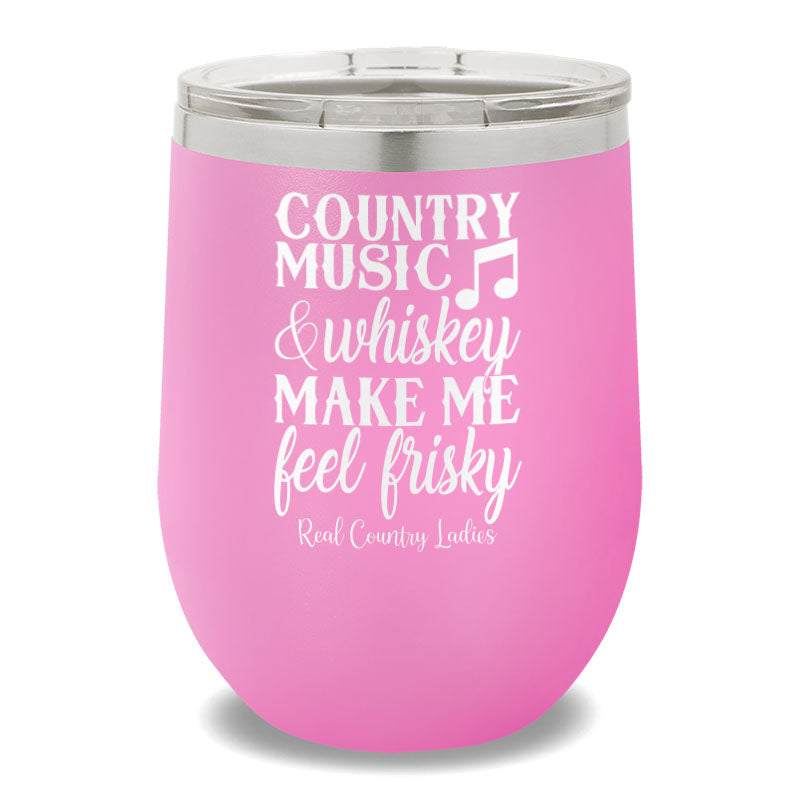 Country Music And Whiskey 12oz Stemless Wine Cup