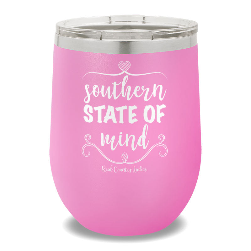 Southern State Of Mind 12oz Stemless Wine Cup