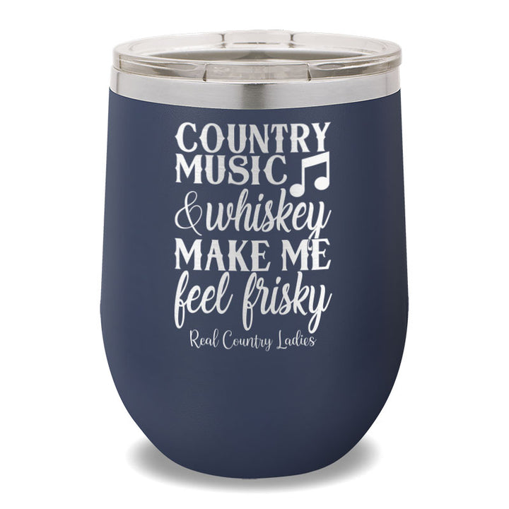 Country Music And Whiskey 12oz Stemless Wine Cup