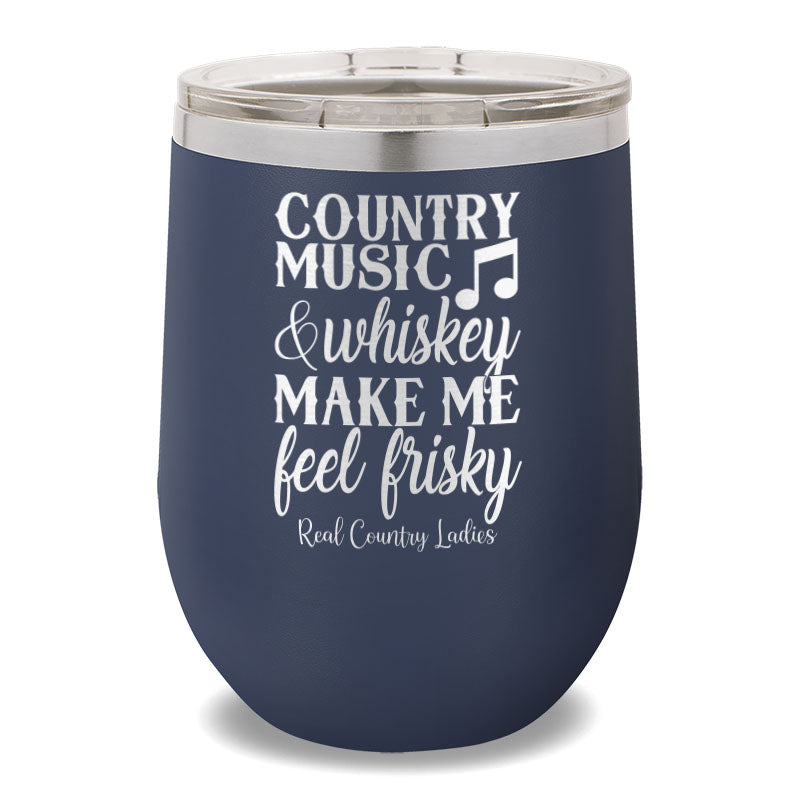 Country Music And Whiskey 12oz Stemless Wine Cup