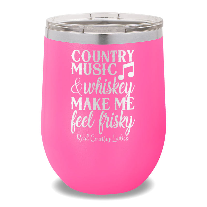 Country Music And Whiskey 12oz Stemless Wine Cup