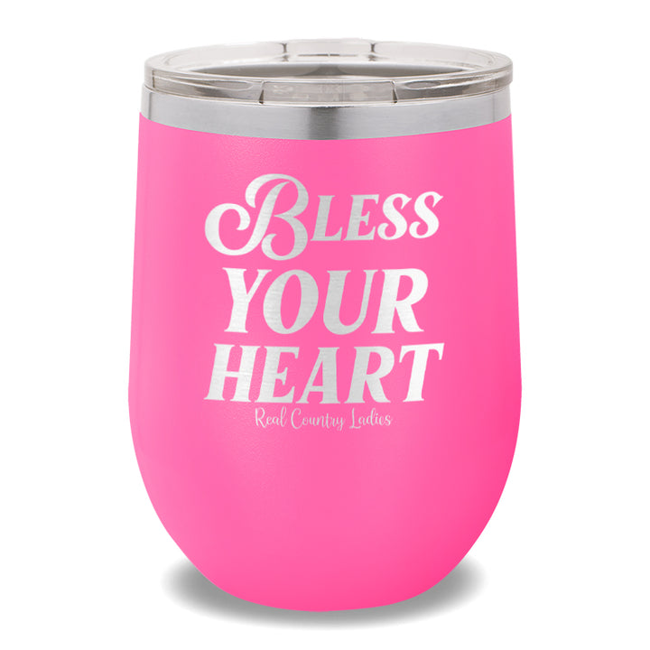 Bless Your Heart 12oz Stemless Wine Cup