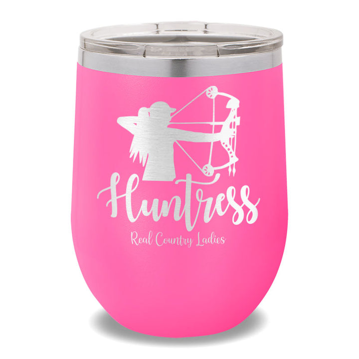 Huntress Bow 12oz Stemless Wine Cup