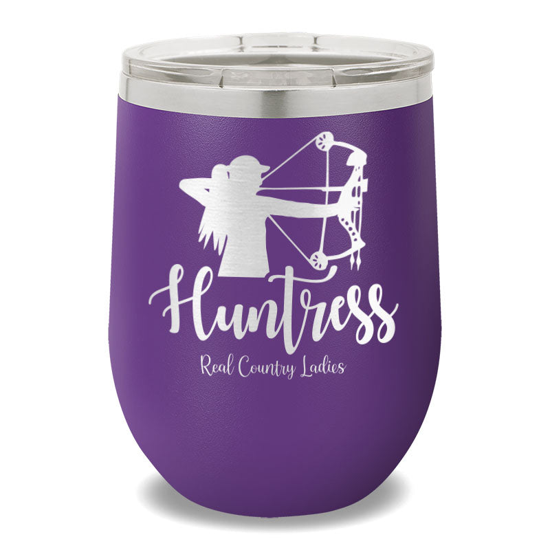 Huntress Bow 12oz Stemless Wine Cup