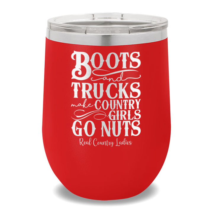 Boots And Trucks 12oz Stemless Wine Cup