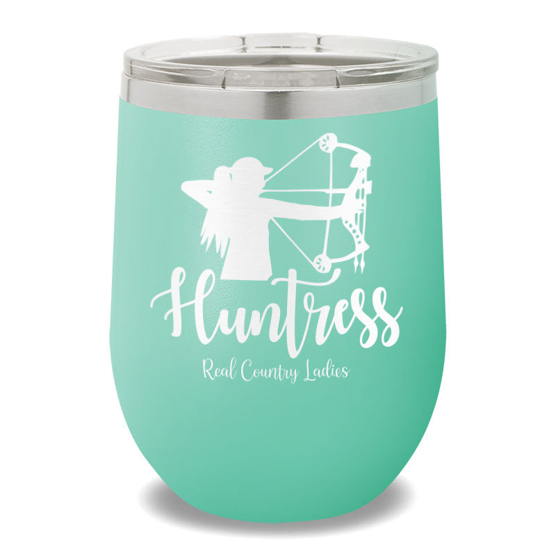 Huntress Bow 12oz Stemless Wine Cup