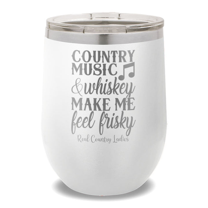 Country Music And Whiskey 12oz Stemless Wine Cup