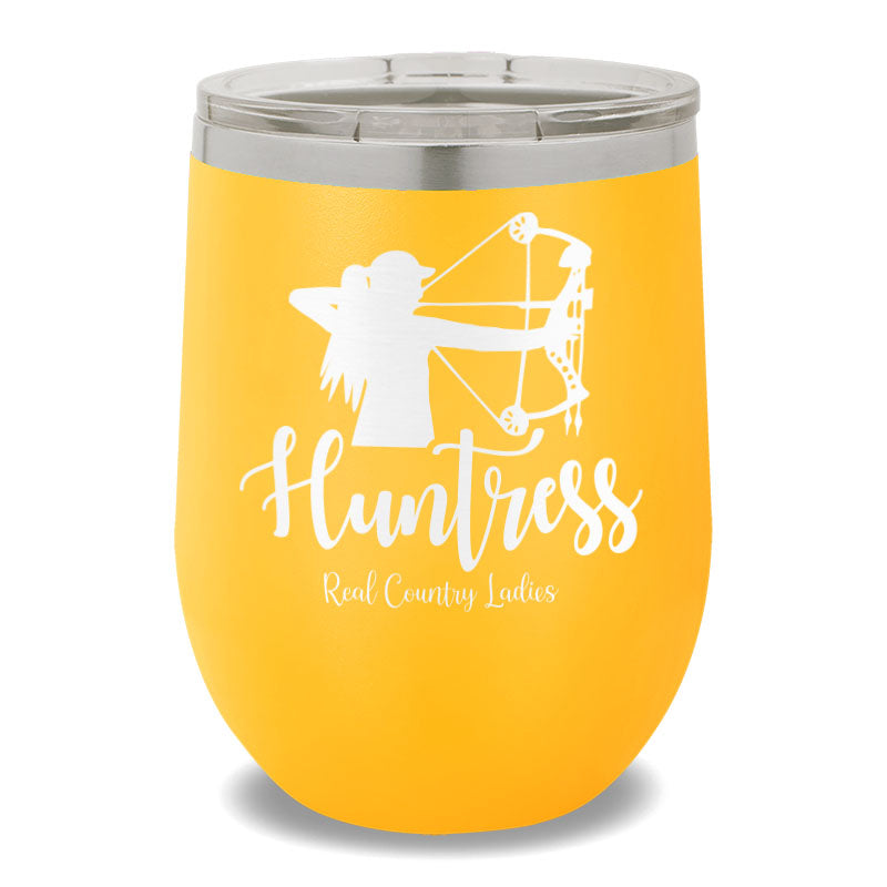 Huntress Bow 12oz Stemless Wine Cup