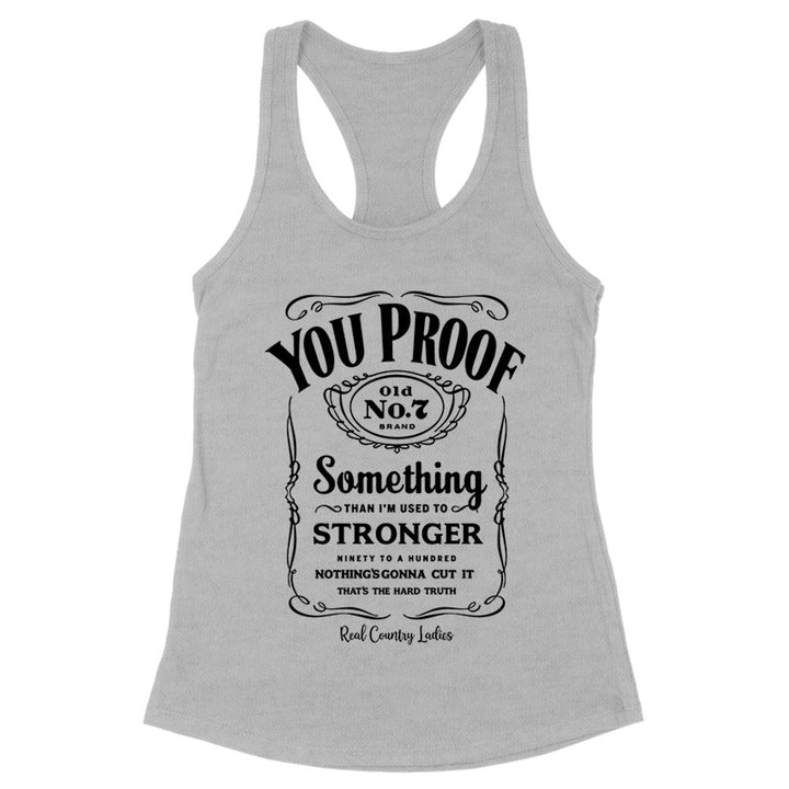 You Proof Black Print Apparel