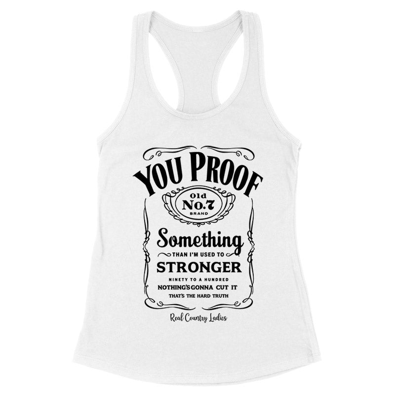 You Proof Black Print Apparel