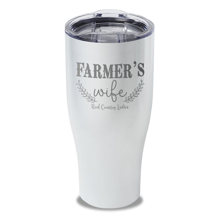 Farmer's Wife Laser Etched Tumbler