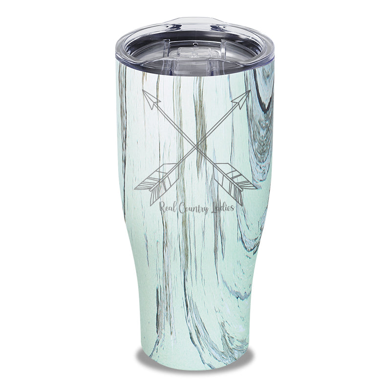 Cute Arrows Laser Etched Tumbler