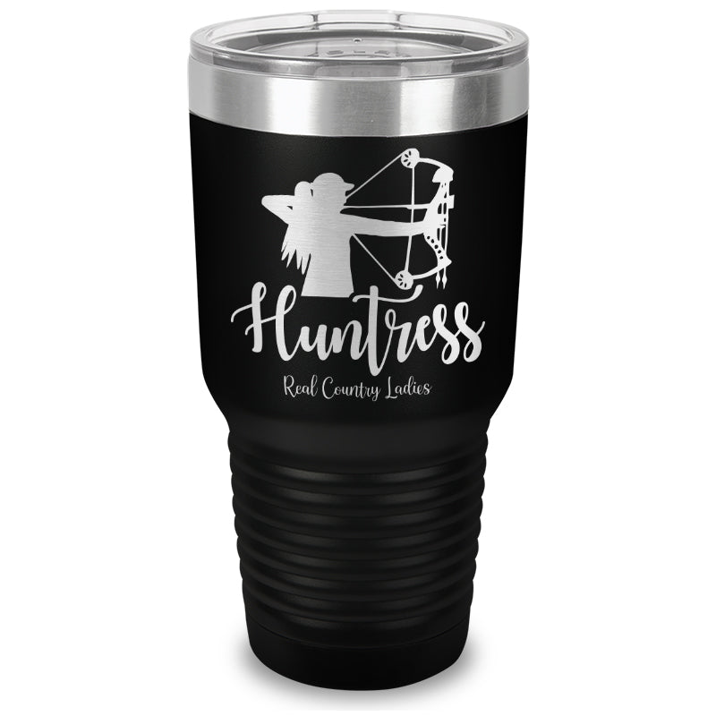 Huntress Bow Laser Etched Tumbler