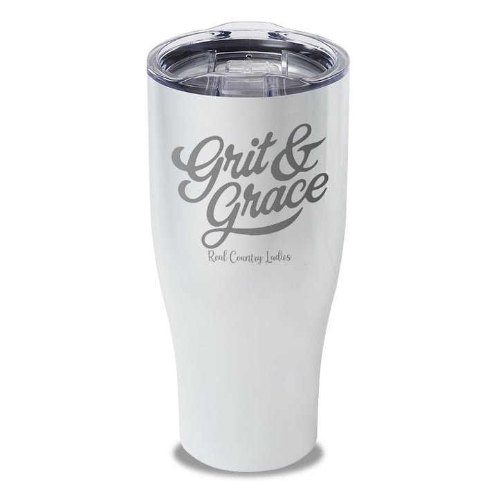 Grit And Grace Laser Etched Tumbler