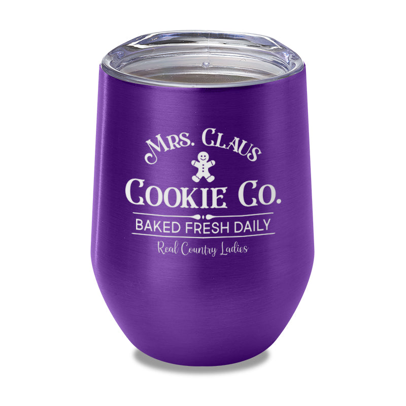 Mrs. Claus Cookie Company Laser Etched Tumbler