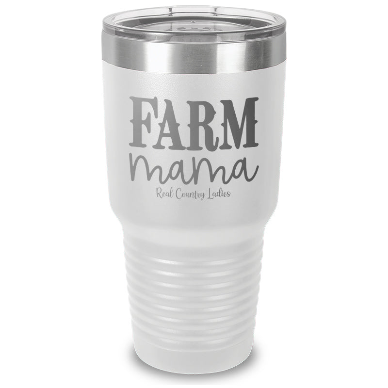 Farm Mama Laser Etched Tumbler