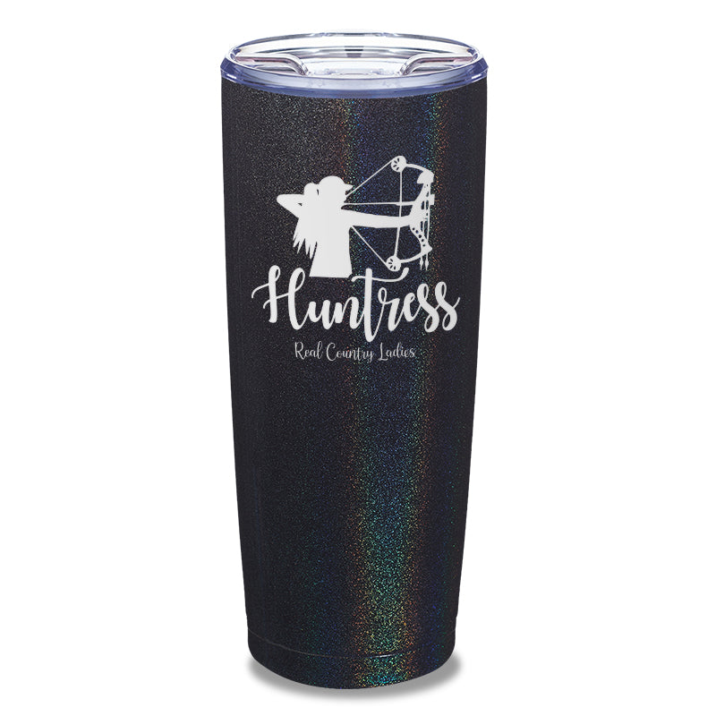 Huntress Bow Laser Etched Tumbler