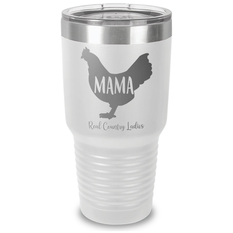 Mama Hen Laser Etched Tumbler