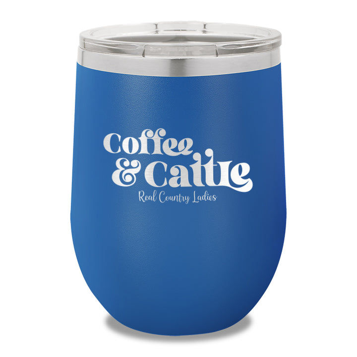 Coffee And Cattle 12oz Stemless Wine Cup