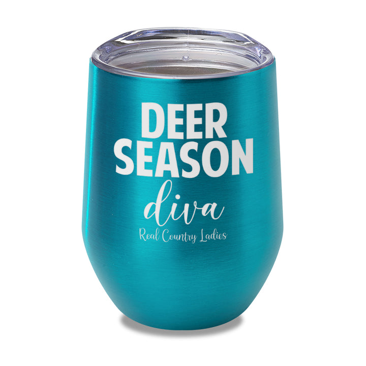 Deer Season Diva Laser Etched Tumbler