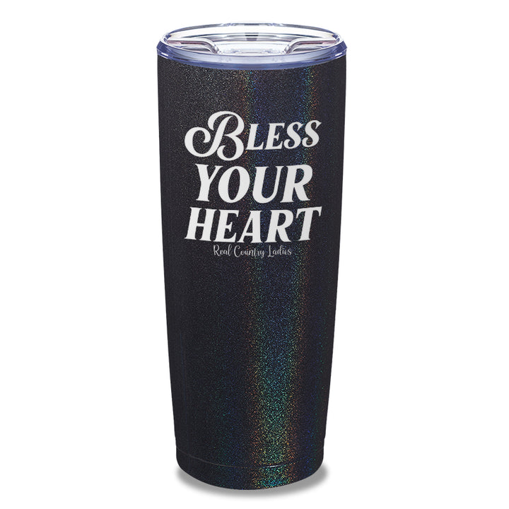 Bless Your Heart Laser Etched Tumbler