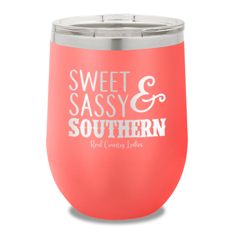 Sweet Sassy Southern 12oz Stemless Wine Cup