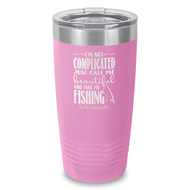 I'm Not Complicated Laser Etched Tumbler