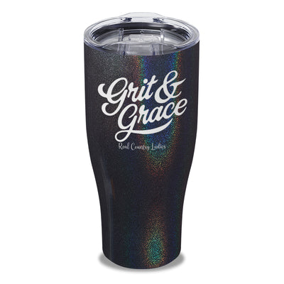 Grit And Grace Laser Etched Tumbler