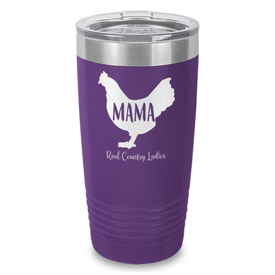 Mama Hen Laser Etched Tumbler