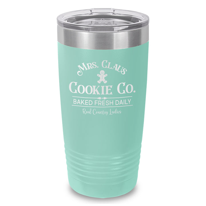 Mrs. Claus Cookie Company Laser Etched Tumbler