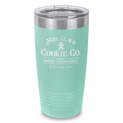 Mrs. Claus Cookie Company Laser Etched Tumbler