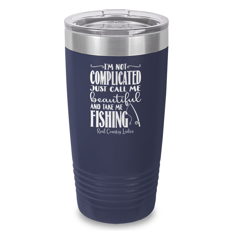 I'm Not Complicated Laser Etched Tumbler