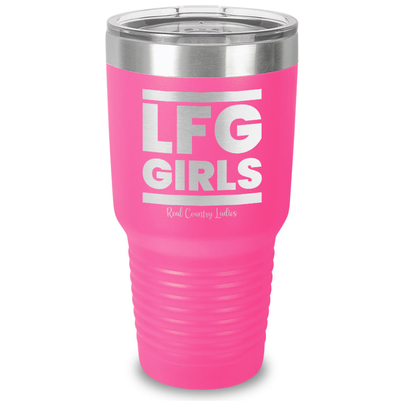 LFG Girls Laser Etched Tumbler