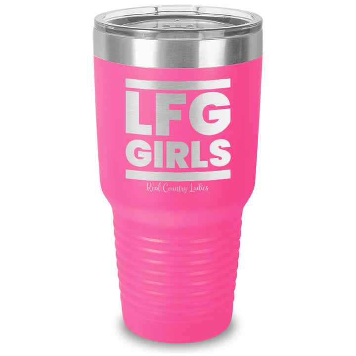 LFG Girls Laser Etched Tumbler