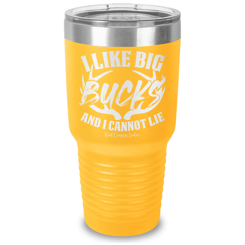 I Like Big Bucks Laser Etched Tumbler