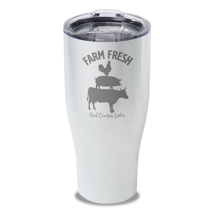 Farm Fresh Laser Etched Tumbler