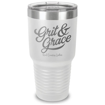 Grit And Grace Laser Etched Tumbler