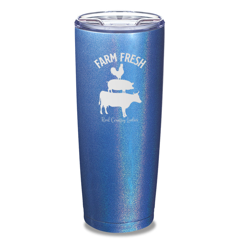 Farm Fresh Laser Etched Tumbler