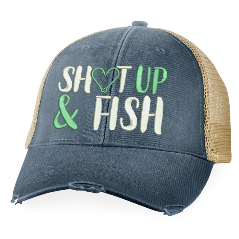 Shut Up And Fish Hat