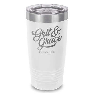 Grit And Grace Laser Etched Tumbler