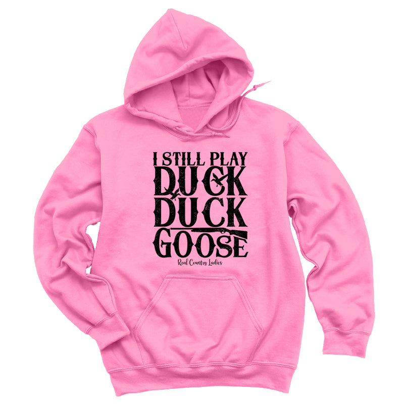 Duck Duck Goose Black Print Hoodies & Long Sleeves