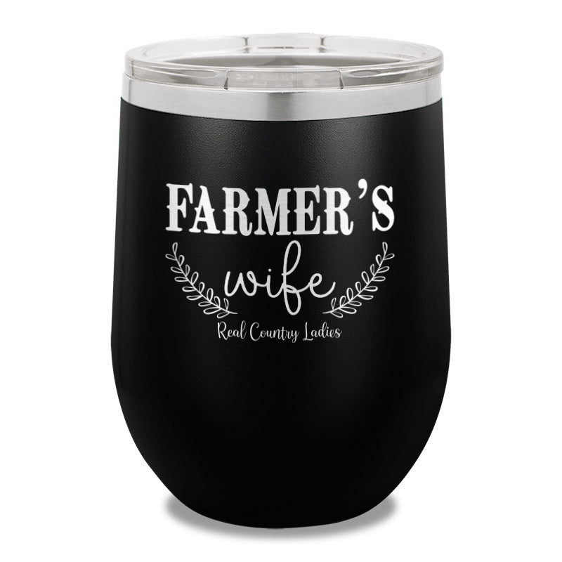 Farmer's Wife 12oz Stemless Wine Cup