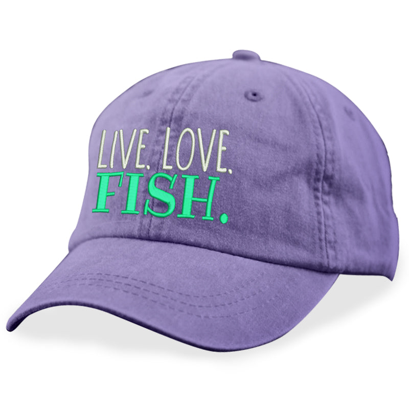 Live Love Fish Hat