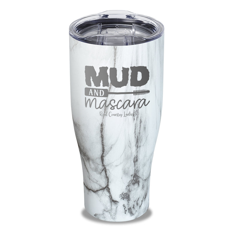 Mud And Mascara Laser Etched Tumbler