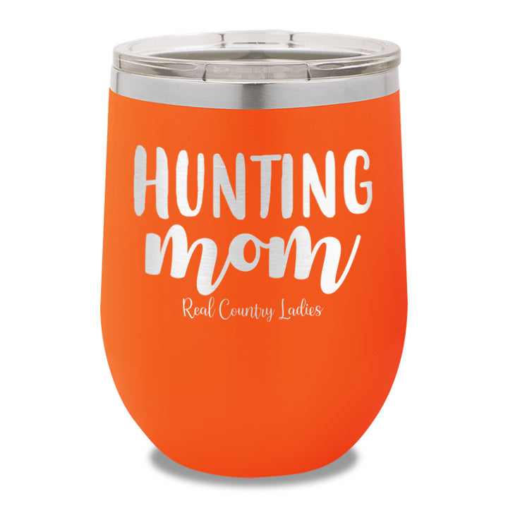 Hunting Mom 12oz Stemless Wine Cup